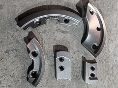 Arc/Spiral Concrete Mixer Mixing Blades