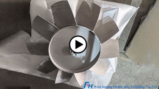 Pale del ventilatore saldate