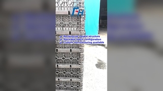 HR9 Heat Treatment Basket | 1380 × 1230 × 280 mm | Batch Production
