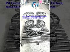 Cr25Ni20 Pit Furnace Heat Treatment Fixture | φ1000 × 1475 mm