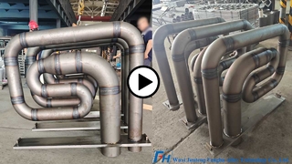 Custom Bent Radiant Tubes