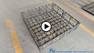 Salt Bath Roller Rod Furnace Heat Treatment Baskets