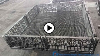 Water-Cooled Combined Basket for Roller Hearth Furnace